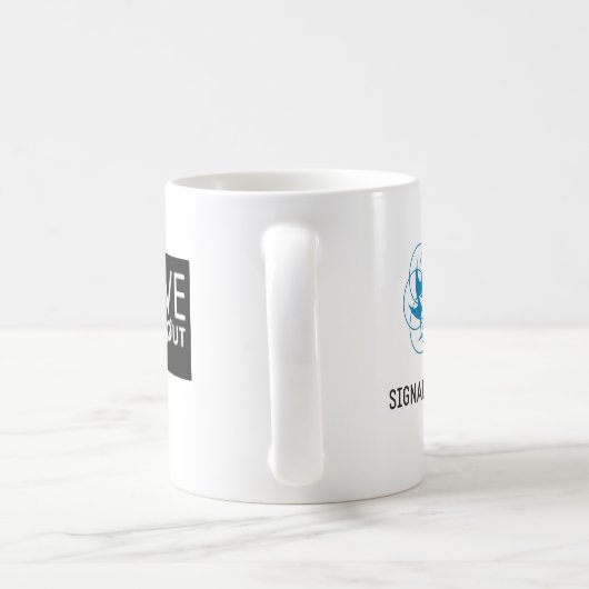 Doppellogo-Pfadfinder/Signal-Tasse Kaffeetasse (Henkel)
