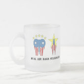 DOPPELLUFTSACK-MATTIERTE KAFFEE-STANDARDTASSE MATTGLASTASSE (Links)