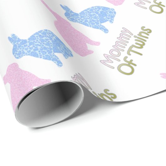 Doppelmama Geschenkpapier (Rolleneckpunkt)
