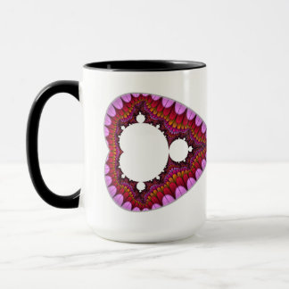 DoppelMandelbrot Herz-Tasse Tasse