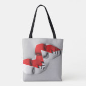Doppelmaske Tasche (Rückseite)
