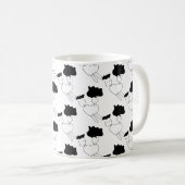 Doppelmuster Kaffeetasse (VorderseiteRechts)