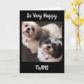 DOPPELN SIE DIE LIEBE AUF DEM GEBURT IHRER ZENTREN KARTE (Gelbe Blume)