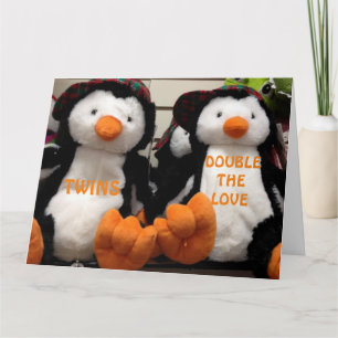 DOPPELN SIE DIE LIEBE, WENN SIE ZWINS HABEN KARTE