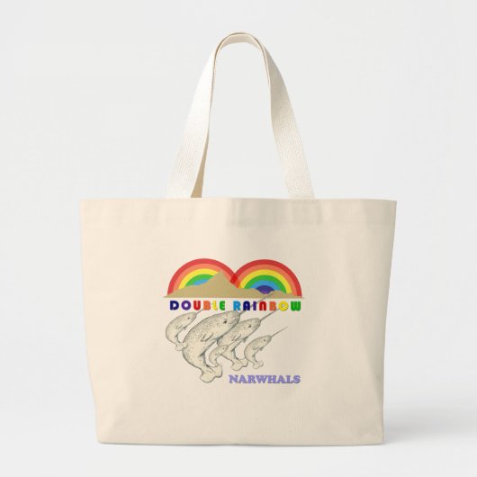 Doppelnarrhals Jumbo Stoffbeutel (Vorne)