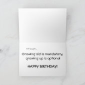 Doppelnehmen Sie Geburtstag Karte (Innenseite)