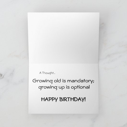 Doppelnehmen Sie Geburtstag Karte (Innenseite)