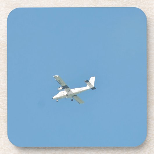 Doppelotter im Flug Untersetzer (Vorderseite)