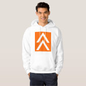 Doppelpfeil Hoodie (Vorne ganz)