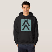 Doppelpfeil Hoodie (Vorne ganz)