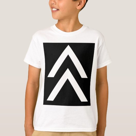 Doppelpfeil T-Shirt (Vorderseite)