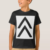 Doppelpfeil T-Shirt (Vorderseite)