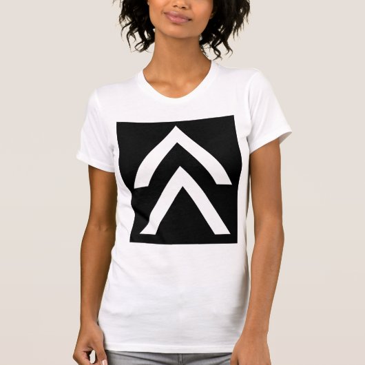 Doppelpfeil T-Shirt (Vorderseite)