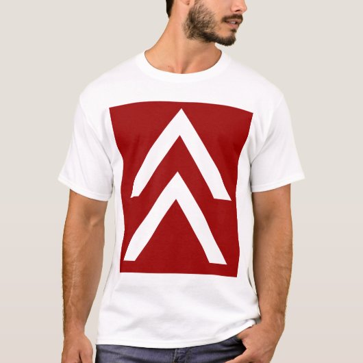 Doppelpfeil T-Shirt (Vorderseite)
