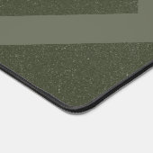 Doppelpfeile Moosgrüne Schreibtischmatte - individ (Ecke)