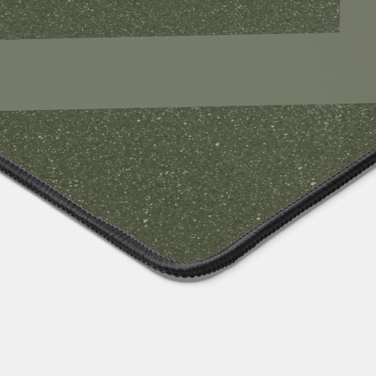 Doppelpfeile Moosgrüne Schreibtischmatte - individ (Ecke)
