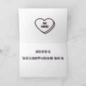 DOPPELpferdeValentinsgruß Feiertagskarte (Innenseite)