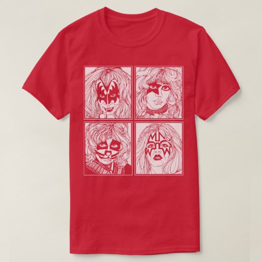 Doppelplatinenstarbe T-Shirt (Design vorne)