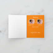 DoppelPop-Geburts-Mitteilung Ankündigung (Innenseite)