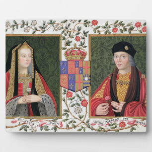 Doppelporträt von Elisabeth von York (1465-1503) a Fotoplatte