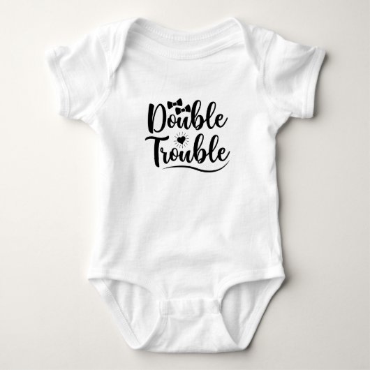 DOPPELPROBLEME BABY STRAMPLER (Vorderseite)