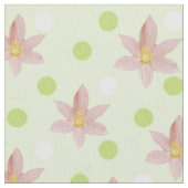 Doppelpunkt Peach Fabric Stoff (Nahaufnahme)