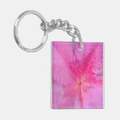 Doppelquadratisches Acryl Schlüsselanhänger (Vorderseite links)