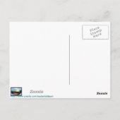 DOPPELRAINBODEN AN DER KREUZFAHRT ZAZZLE POSTCARD POSTKARTE (Rückseite)