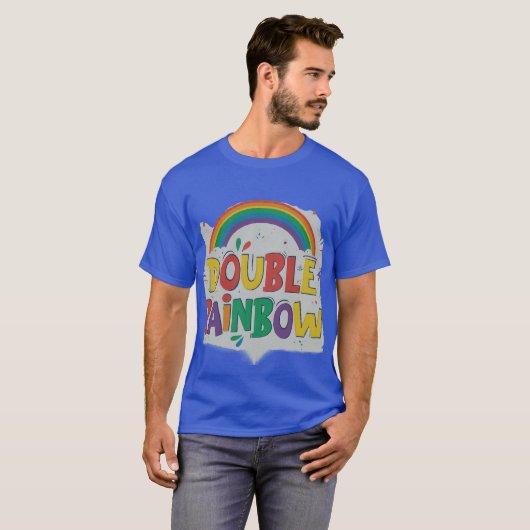 DOPPELRAINBOW T-Shirt (Vorne ganz)
