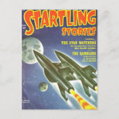 Doppelrakete Postkarte (Vorderseite)