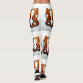 Doppelredheadmeerjungfrau Leggings (Rückseite)