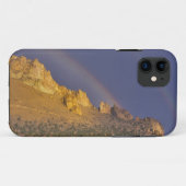 Doppelregenbogen über einer Felsformation in der N Case-Mate iPhone Hülle (Rückseite (Horizontal))