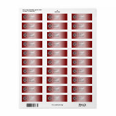 Doppelring oder keltisches Muster Red (Vorne)