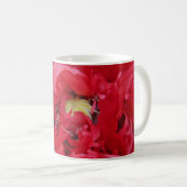 Doppelroter Opiummohn Kaffeetasse (VorderseiteRechts)