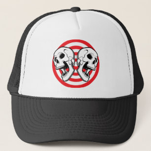 Doppelschädel-Ziel Truckerkappe