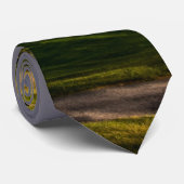 Doppelschleife durch Regen Neck Tie Krawatte (Gerollt)