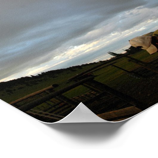 Doppelschleife Poster (Ecke)