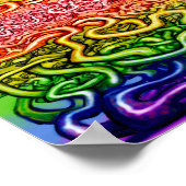 Doppelschleife Poster (Ecke)