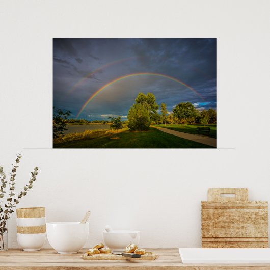 Doppelschleife Poster (Küche)