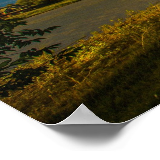 Doppelschleife Poster (Ecke)