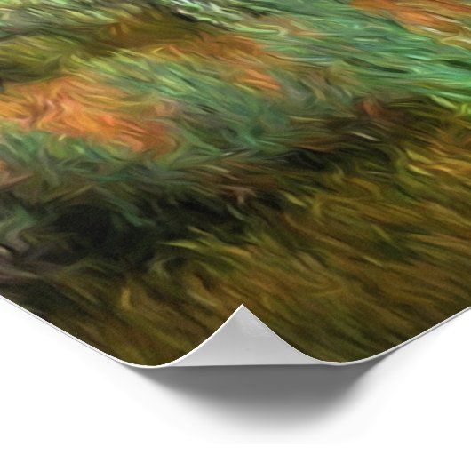 Doppelschleife Poster (Ecke)