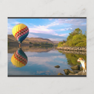 Doppelschleife Postkarte