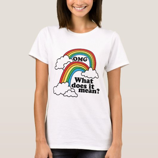Doppelschleife T-Shirt (Vorderseite)