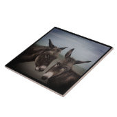 Doppelschlüssel Fliese (Seite)