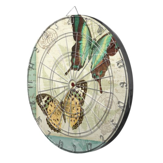 Doppelschmetterlinge Dartscheibe (Vorderseite rechts)