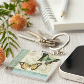 Doppelschmetterlinge Schlüsselanhänger (Vorderseite rechts)