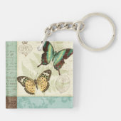 Doppelschmetterlinge Schlüsselanhänger (Rückseite)