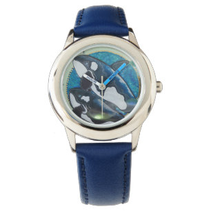DoppelSchwertwale Armbanduhr