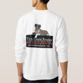 Doppelseen 2 - besonders angefertigt sweatshirt (Rückseite)