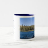 Doppelseen, CA Zweifarbige Tasse (Mittel)